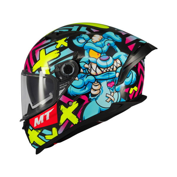 MT Helmets Mt braker crazy teddy b7 gloss multi 